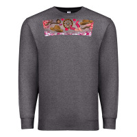 Charcoal Heather Howdy Valentine Premium Sweatshirt - CowhideDigitalArt