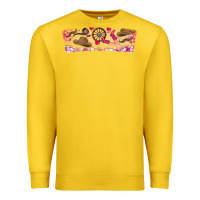 Lemon Howdy Valentine Premium Sweatshirt - CowhideDigitalArt