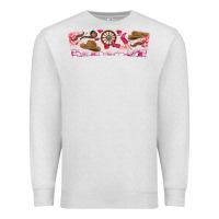 Oatmeal Heather Howdy Valentine Premium Sweatshirt - CowhideDigitalArt