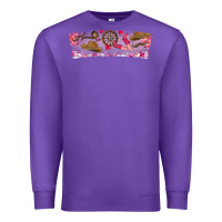 Purple Howdy Valentine Premium Sweatshirt - CowhideDigitalArt