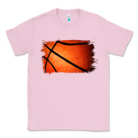 Bubblegum Pink Basketball Brushstroke Classic Tee - RanaPortraitStore