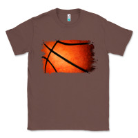 Chestnut Basketball Brushstroke Classic Tee - RanaPortraitStore