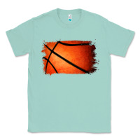 Seafoam Basketball Brushstroke Classic Tee - RanaPortraitStore