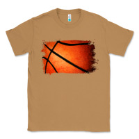 Toasted Coconut Basketball Brushstroke Classic Tee - RanaPortraitStore