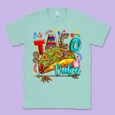 Taco Tribe Classic Tee Designed By Ranaportraitstore