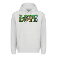 Love With Shamrock Premium Hoodie | Teevron