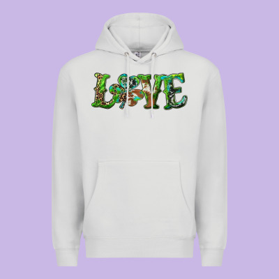 Love With Shamrock Premium Hoodie Designed By Ranaportraitstore
