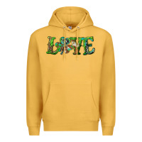 Mustard love with shamrock Premium Hoodie - RanaPortraitStore