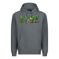 Rock love with shamrock Premium Hoodie - RanaPortraitStore