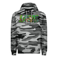 Slate Camo love with shamrock Premium Hoodie - RanaPortraitStore