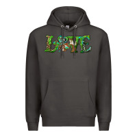 Smoke love with shamrock Premium Hoodie - RanaPortraitStore