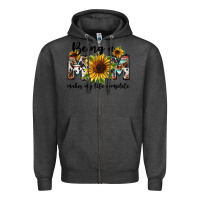 Charcoal Heather Being a mom makes my life complete Mother's Day Zipper Hoodie - FaDigitalArtStudio