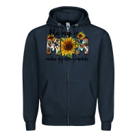 Navy Being a mom makes my life complete Mother's Day Zipper Hoodie - FaDigitalArtStudio