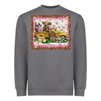 Storm Easter Day with farm animals tumbler Heavyweight Sweatshirt - HowdyJamesFarm