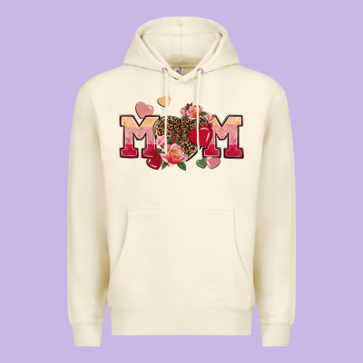 Valentine's Day Mom Mother's Day Premium Hoodie Designed By Fadigitalartstudio