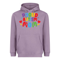 Lavender LIL Autism Mom Heavyweight Hoodie - CowhideDigitalArt