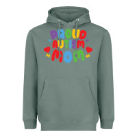 Sage LIL Autism Mom Heavyweight Hoodie - CowhideDigitalArt