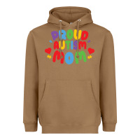 Toasted Coconut LIL Autism Mom Heavyweight Hoodie - CowhideDigitalArt