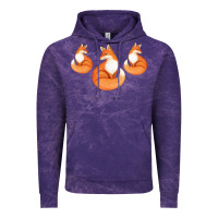 Cloud Purple Three Little Foxes IN Fox Family I Gift Vintage Hoodie - Bettercallsaul