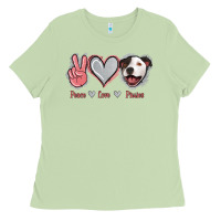Matcha Peace Love Pitties Ladies Tee - Jasminsmagicworld