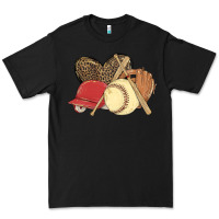 Black softball Premium Tee - MaliasSmallBusiness