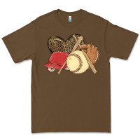 Cacao softball Premium Tee - MaliasSmallBusiness