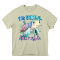 Mossy im turtley adorable turtle Heavy Core Tee - MaliasSmallBusiness