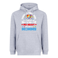 Heather Grey lil autism mom Heavyweight Hoodie - CowhideDigitalArt