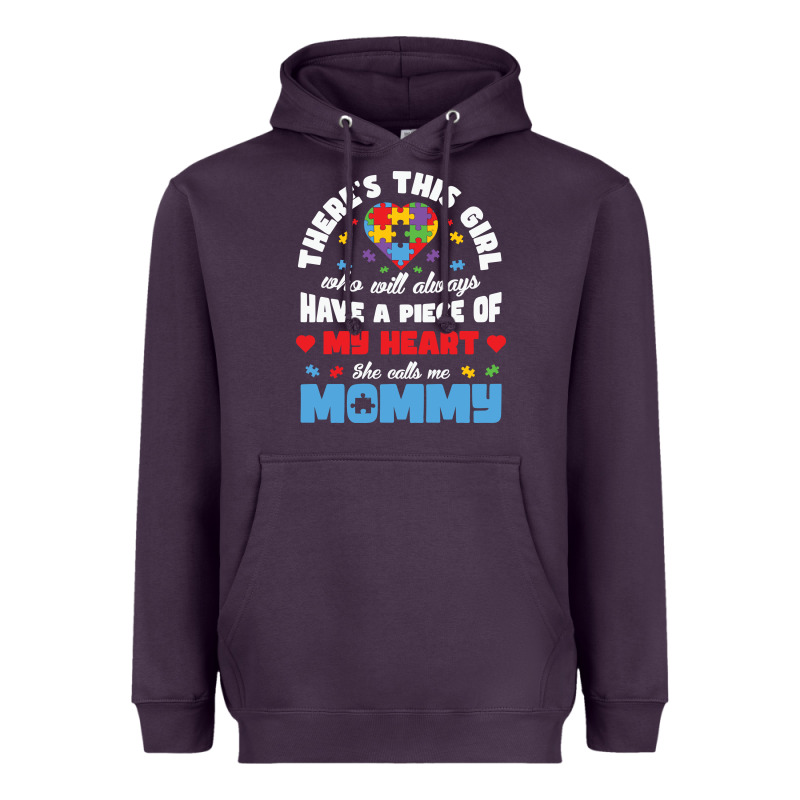 Lil Autism Mom Heavyweight Hoodie by CowhideDigitalArt | Teevron