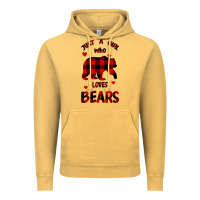 Vintage Mustard Just A Girl Who Loves Bears Vintage Hoodie - Bettercallsaul