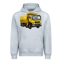 Heather Grey dump truck Urban Hoodie - Artiststas
