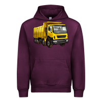 Mauve Wine dump truck Urban Hoodie - Artiststas