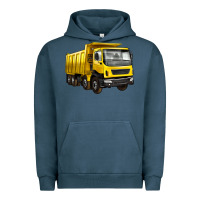 Pigment Midnight Navy dump truck Urban Hoodie - Artiststas
