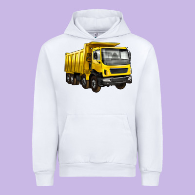 Dump Truck Urban Hoodie Designed By Artiststas