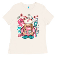 Bone dentist gnome Ladies Tee - NancyCooperArtShop