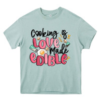 Arona cooking is love made edible Heavy Core Tee - MaliasSmallBusiness