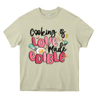 Mossy cooking is love made edible Heavy Core Tee - MaliasSmallBusiness
