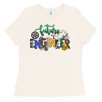 Bone future engineer Ladies Tee - NancyCooperArtShop