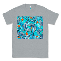 Heather Grey humpback whale mousepad Classic Tee - BarkalooDesign