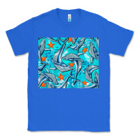 True Royal humpback whale mousepad Classic Tee - BarkalooDesign