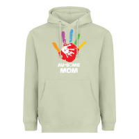 Matcha LIL Autism Mom Heavyweight Hoodie - CowhideDigitalArt