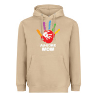 Mushroom LIL Autism Mom Heavyweight Hoodie - CowhideDigitalArt