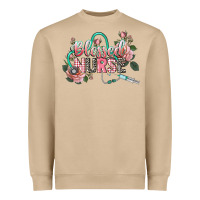 Blessed Nurse Heavyweight Sweatshirt | Teevron