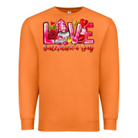 Carrot Love Valentines Day Gnome Premium Sweatshirt - CowhideDigitalArt