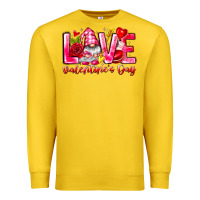 Lemon Love Valentines Day Gnome Premium Sweatshirt - CowhideDigitalArt
