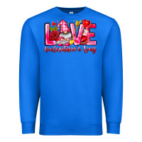 True Royal Love Valentines Day Gnome Premium Sweatshirt - CowhideDigitalArt
