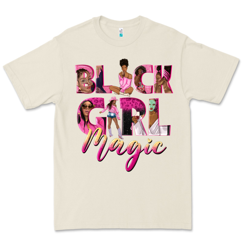 Black Girl Magic Premium Tee by NancyCooperArtShop | Teevron