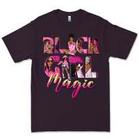 Plum black girl magic Premium Tee - NancyCooperArtShop