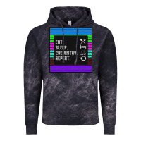 Cloud Black Eat Sleep Chemıstray Repeat Vintage Hoodie - Bettercallsaul