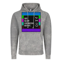Cloud Rock Eat Sleep Chemıstray Repeat Vintage Hoodie - Bettercallsaul